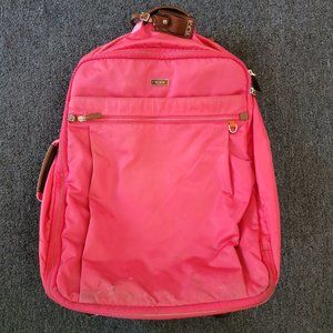 Tumi Pink Rolling Carrying Luggage Suitcase Travel Storage Bag